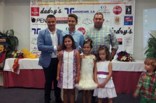 Presidente infantil, artista y representantes femeninas de Foguerer Carolinas 2016