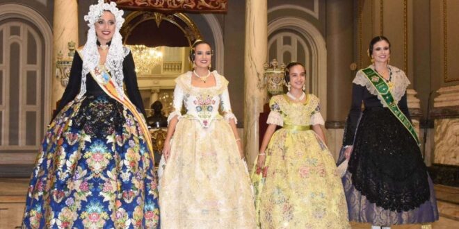 Aleida Falleres majors Valencia fallera