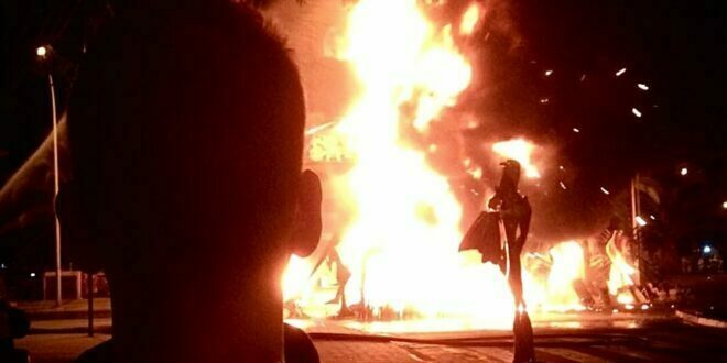 crema hogueras alicante